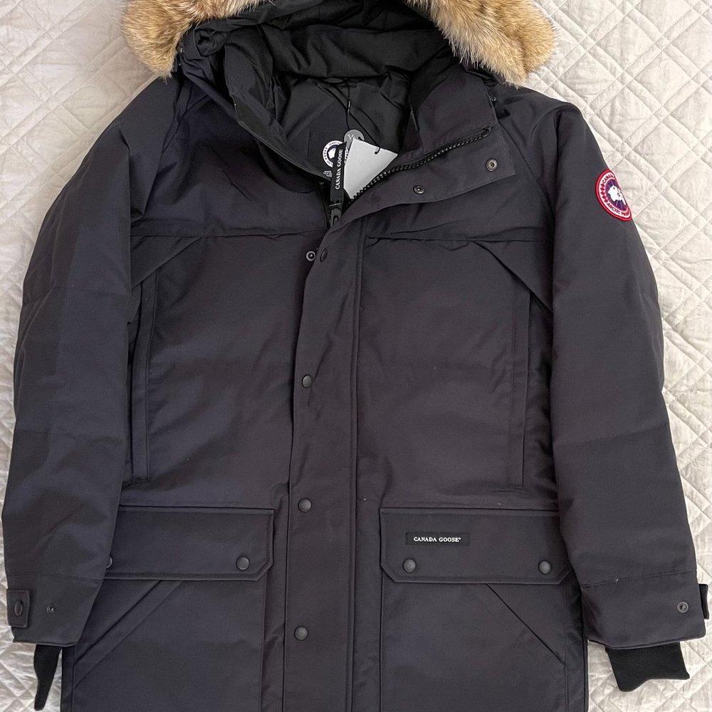 CANADA GOOSE Men's Emory Down Parka 2580M Navy Marine Size L,  XL and 2XL